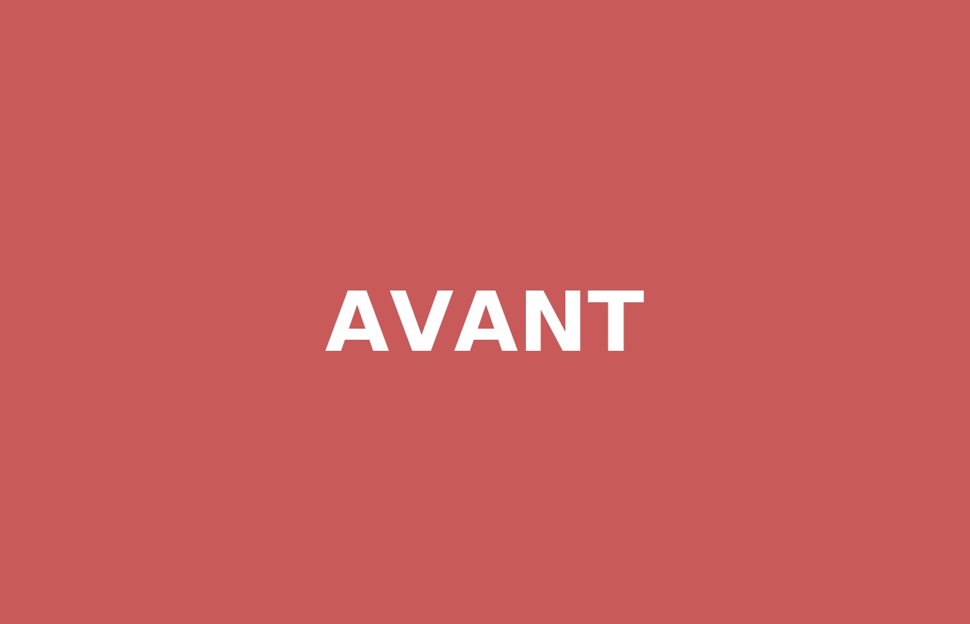 Avant chantier 1